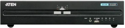 Aten Switch KVM seguro DisplayPort dual display USB de 2 puertos (compatible con PSS PP v3.0)