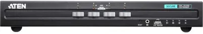 ATEN Switch KVM seguro DisplayPort USB de 4 puertos (compatible con PSS PP v3.0)