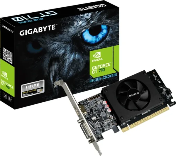 Tarjeta Gráfica Gigabyte Gt 710 2GB DDR5 Lp
