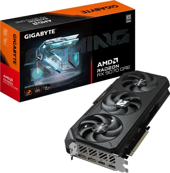 VGA Amd Radeon Rx 9070 Gre Oc 12 GB Gigabyte
