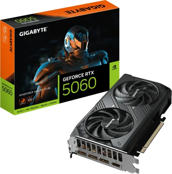 Tarjeta Grafica RTX 5060 Windforce Max Oc 8G
