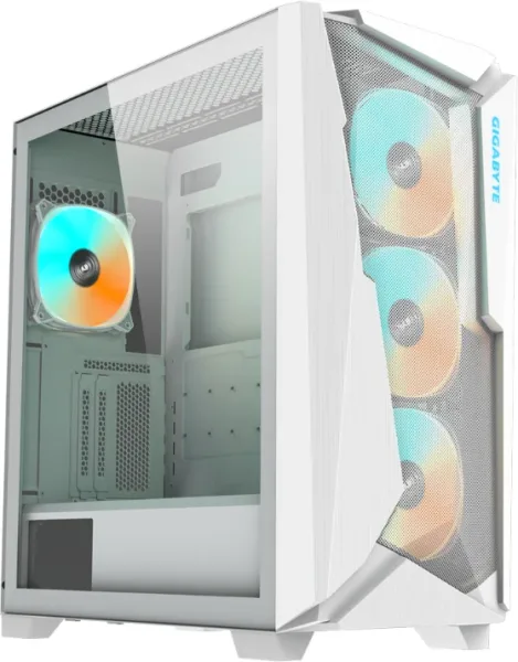 Gigabyte Aorus Caja Semitorre C301 Glass White V2