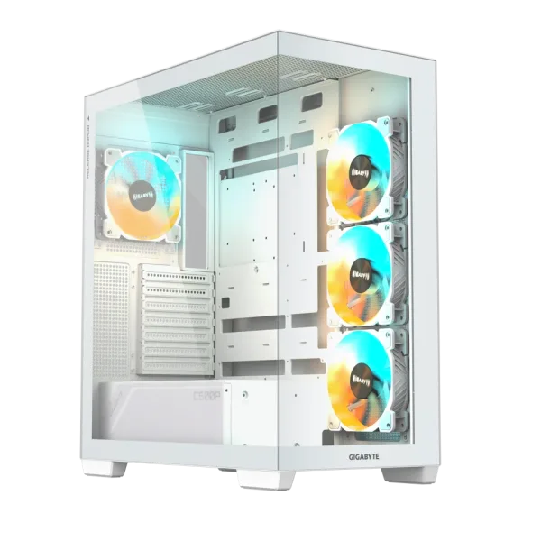 Gigabyte Caja Semitorre C500 Panoramic Stealth Ice