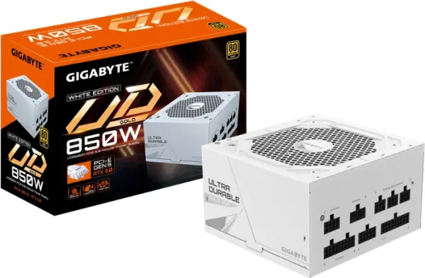 GIGABYTE MODULAR FUENTE ALIM. UD850GM PG5 ICE 80 PLUS GOLD