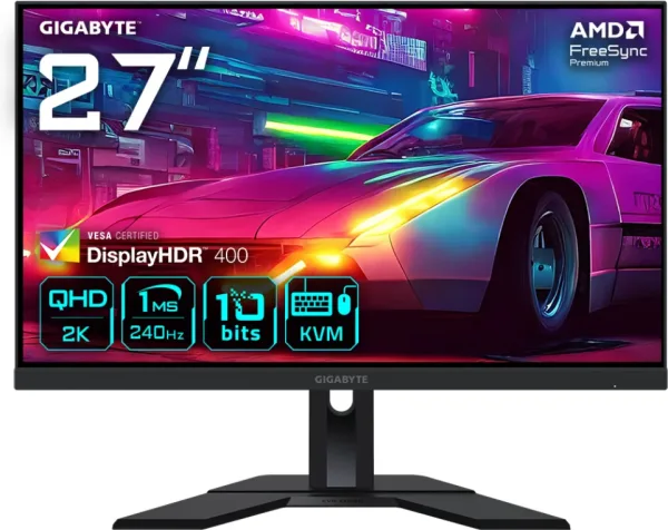 MONITOR GAMING GIGABYTE M27Q X 27" 2560x1440 QHD
