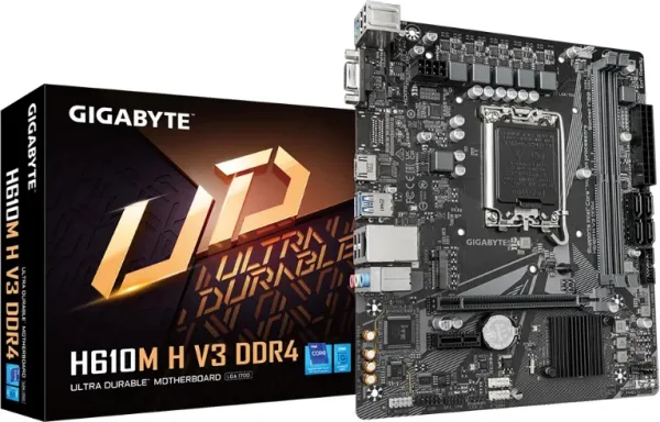 Gigabyte H610M H V3 DDR4 placa base Intel H610 Express LGA 1700 micro ATX