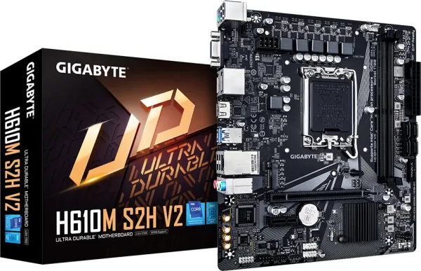 Gigabyte H610M S2H V2 placa base Intel H610 Express LGA 1700 micro ATX