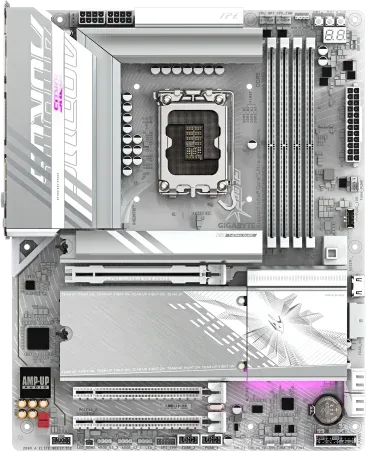 Placa Gigabyte Z890M a Elite Wf7 Ice,Intel,1851,Z890,4Ddr5,WiFi