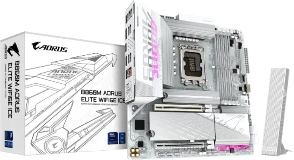 Placa Base B860M Aorus Elite Wifi6E Ice Gigabyte