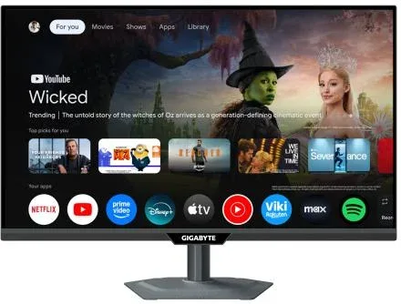 Monitor Gigabyte 27" M27Qs,Ss IPS,2560X1440 (QHD),0.23Pp,1200:1,0,1Ms,180Hz,1Hdmi+1Dp+2Usb2.0,Altavoces