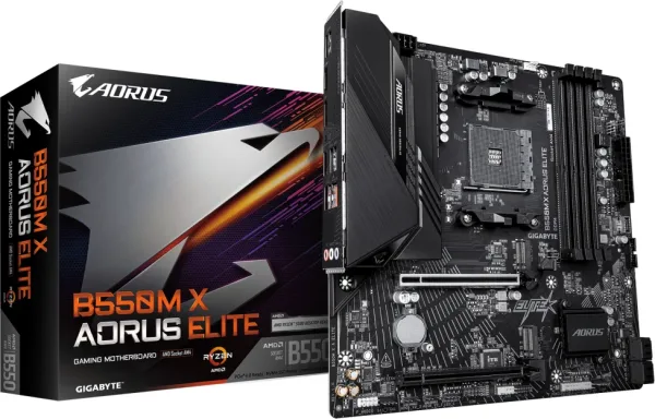 Placa Base Gigabyte Am4 B550M X Aorus Elite Wifi7