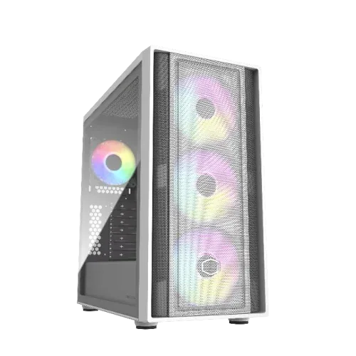 Cooler Master MasterBox 600 White Escritorio Blanco