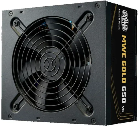 FUENTE ALIMENTACION COOLER MASTER MWE GOLD 650 V3 650W ATX 3.1 NON MODULLAR (MPE-6502-ACAAG-3BEU)