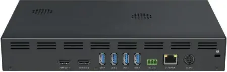Aver Hub30 4K Byom (61B35A0000Ac) 4X2 USB And HDMI Switch With Ia Functions And USB-C Power Deliver, For Small And Medium Rooms