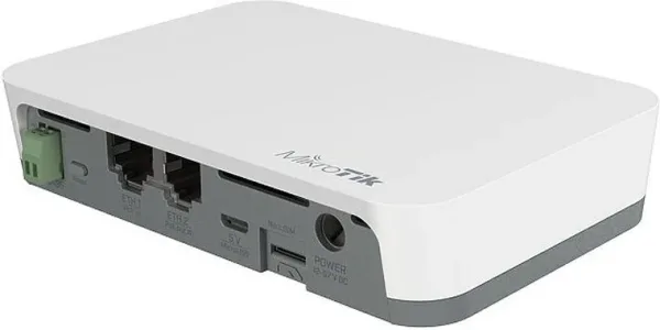 Mikrotik KNOT Router IoT WiFi 2.4Ghz BT5.0 2X100 M