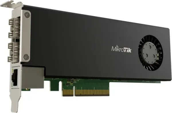 Mikrotik CCR2004-1G-2XS-PCIe Adap 2xSFP28 1xGbE LP