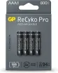 PILA RECARGABLE GP AAA SIN DESCARGA 800mAh (4 UD)
