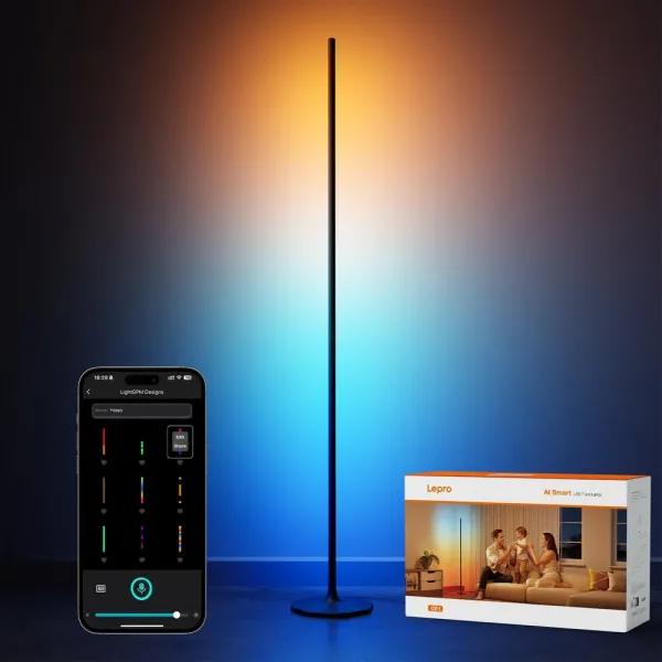 Lampara LED de Pie Lepro Oe1 Ai 1000Lm