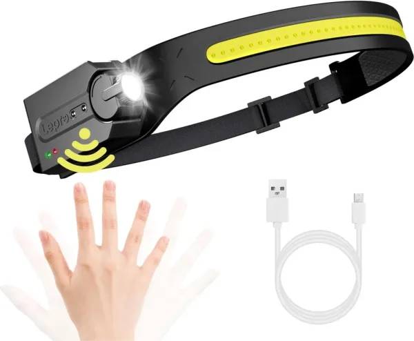 Linterna Frontal LED Lepro 320019