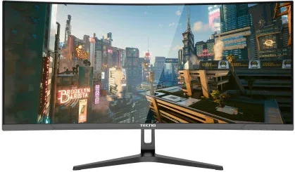 Tecno Megaview Gt Axs34Mk1 34Inch Gaming WQHD 180Hz, 1Ms, Curved