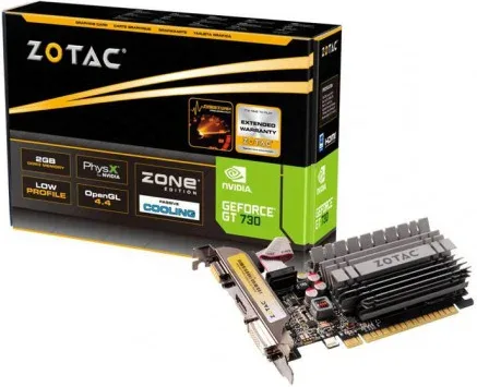 Zotac GeForce GT 730 2GB NVIDIA GDDR3