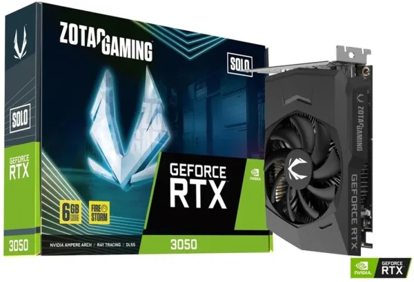 Tarjeta grafica zotac rtx 3050 gaming 6gb gddr6