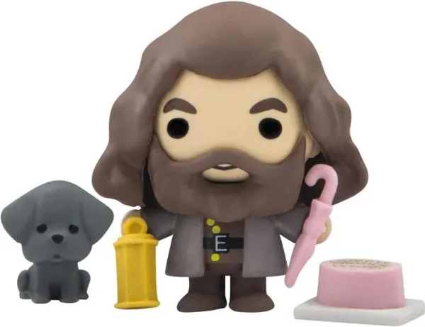 Figura de goma gomee harry potter rubeus hagrid 8 cm