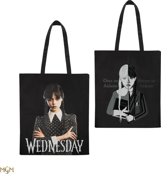Tote bag cinereplicas wednesday addams -  miercoles