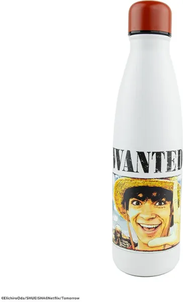 Botella isotérmica cinereplicas one piece wanted luffy