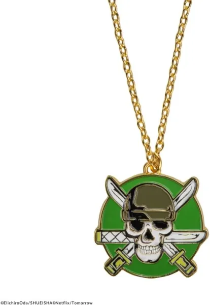 Collar cinereplicas one piece roronoa zoro logo