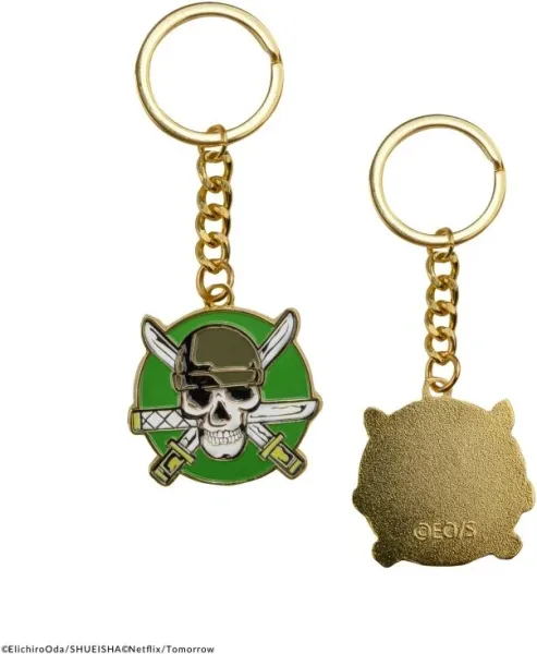 Llavero cinereplicas one piece roronoa zoro logo
