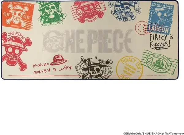 Alfombrilla de escritorio one piece netflix crónicas del sombrero de paja
