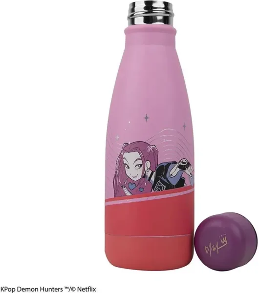 Mini botella cinereplicas kpop demon hunters mira 500ml