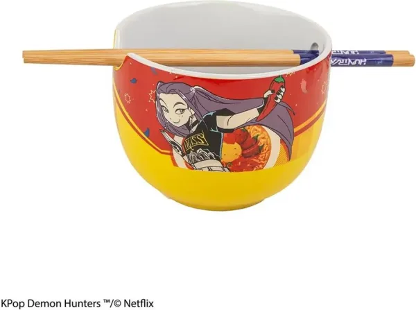 Bol de ramen cinereplicas kpop demon hunters mira spicy queen