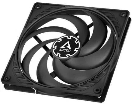 Ventilador Arctic P14 Slim PWM PST/ 14cm/ Negro