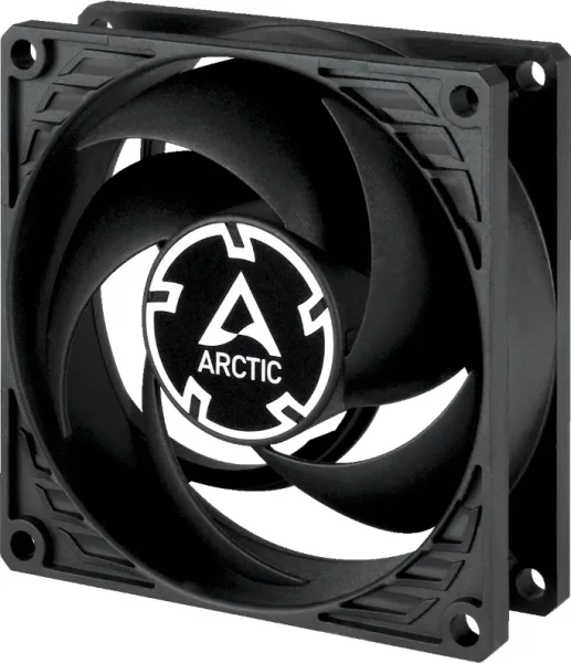 VENTILADOR AUXILIAR UNIVERSAL P8 MAX 80mm NEGRO ARCTIC