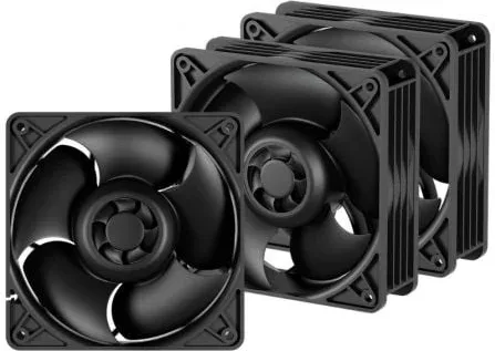 Pack de 3 Ventiladores Arctic S12038-4K/ 12cm