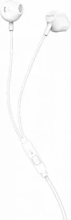 Auriculares Intrauditivos Philips TAUE101/ con Micrófono/ Jack 3.5/ Blancos