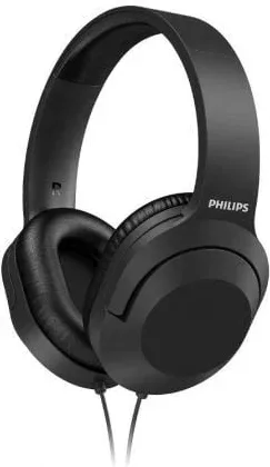 Auriculares Philips TAH2005/ Jack 3.5/ Negros