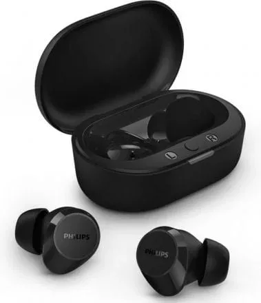 Auriculares Bluetooth Philips TAT1209 con estuche de carga/ Autonomía 6h/ Negros