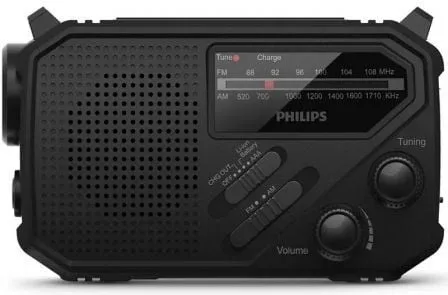 Radio Portátil Philips TAR1609/ Negra