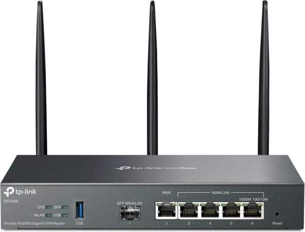 Router Omada Er706W Ax3000 Gigabit Vpn