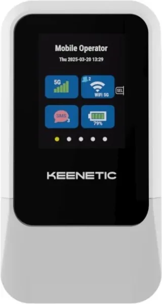 Keenetic Roamer 5G Router Movil WiFi6 AX600