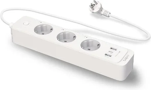 TP-LINK REGLETA 3 ENCHUFES INTELIGENTE WIFI + USB TAPO P300