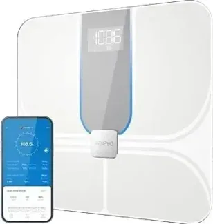 Renpho Elis Aspire C - Smart WiFi Body Scale - Ito - 3Aaa - 11X11X1In/28X28X2.5Cm - White