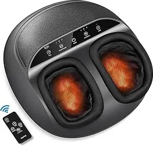 Renpho  Shiatsu Foot Massager - Compact - With Remote Control - Black