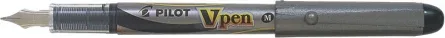 Pluma Desechable Vpen Silver Negro Pilot Svp-4M-B