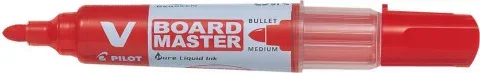 Rotulador Pizarra Vboard 1.8 Punta Fibra Rojo Pilot Wbma-Vbm-M-R-Bg