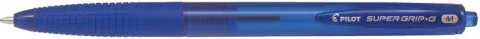 Pilot Super Grip G Azul Bolígrafo de punta retráctil con pulsador Medio
