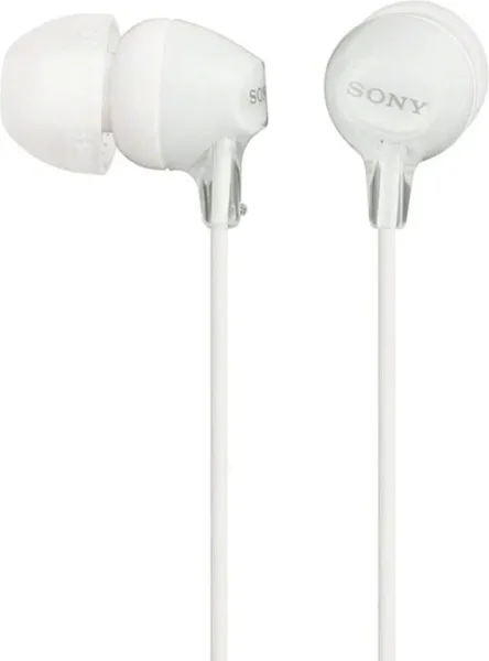 Auriculares Intrauditivos Sony MDREX15LPW/ Jack 3.5/ Blancos